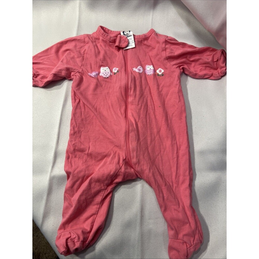Gerber‎ - Butterflies - Pink One Piece - NB - Newborn - Fast Shipping